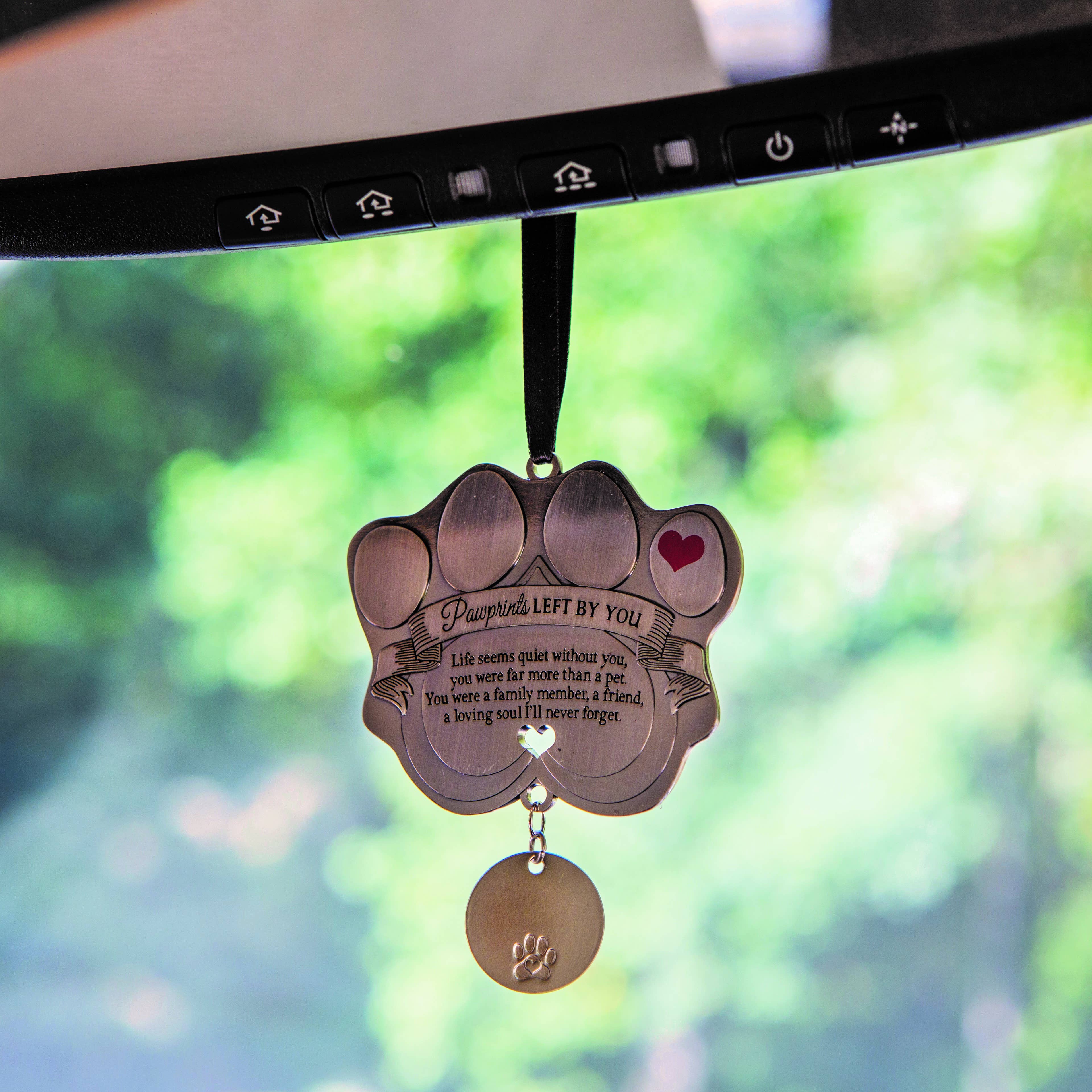 The Grandparent Gift Co. Inc. – wholesale Ornament – Pawprints Left By You Pet Tag Memorial Ornament 60912