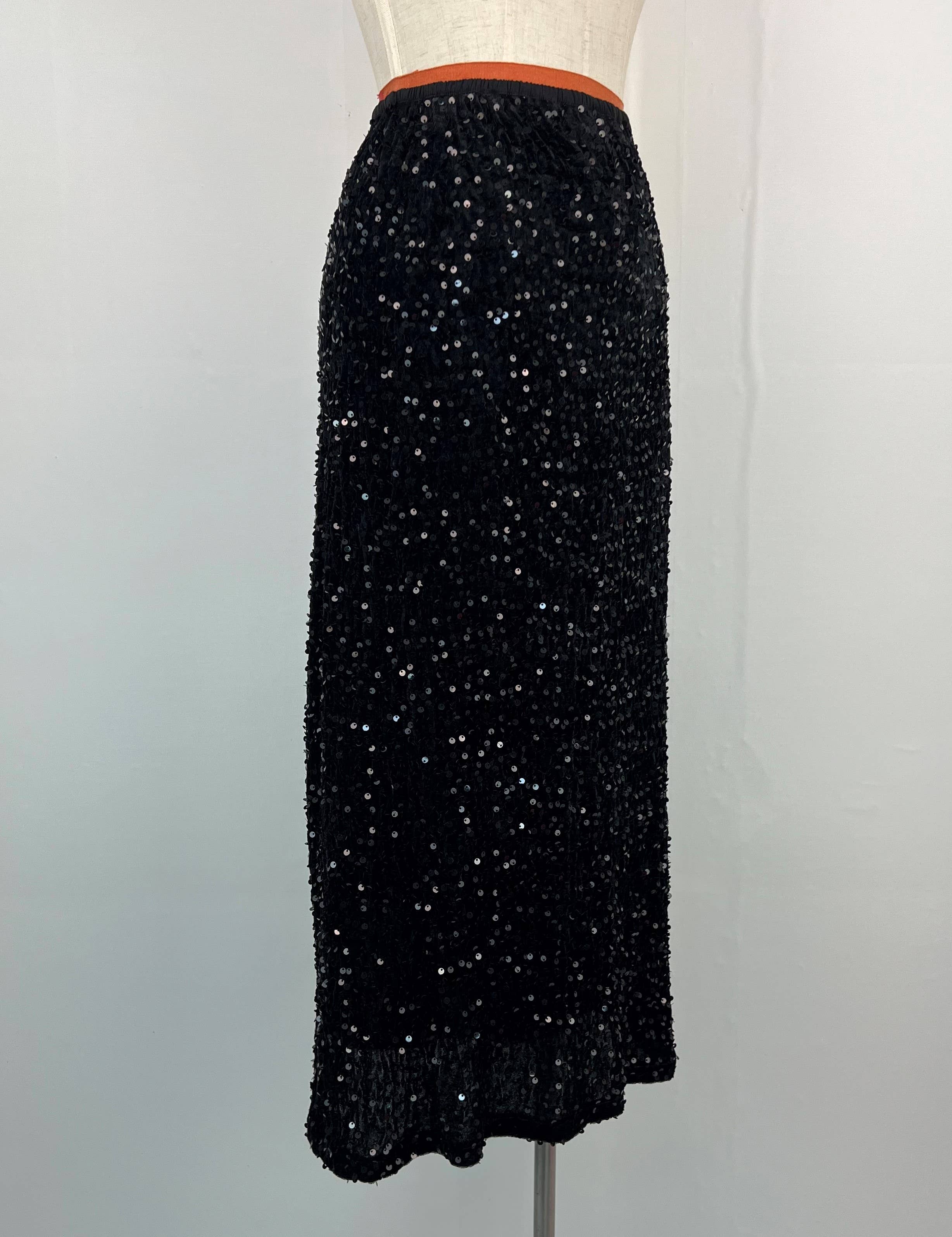 aikha - Wholesale Skirt - Women's - Sequined Skirt(07-3572)1