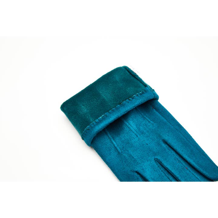 Aavion – wholesale Gloves – Women's – Women's Touchscreen Faux Suede Gloves – Classic Solid Color4