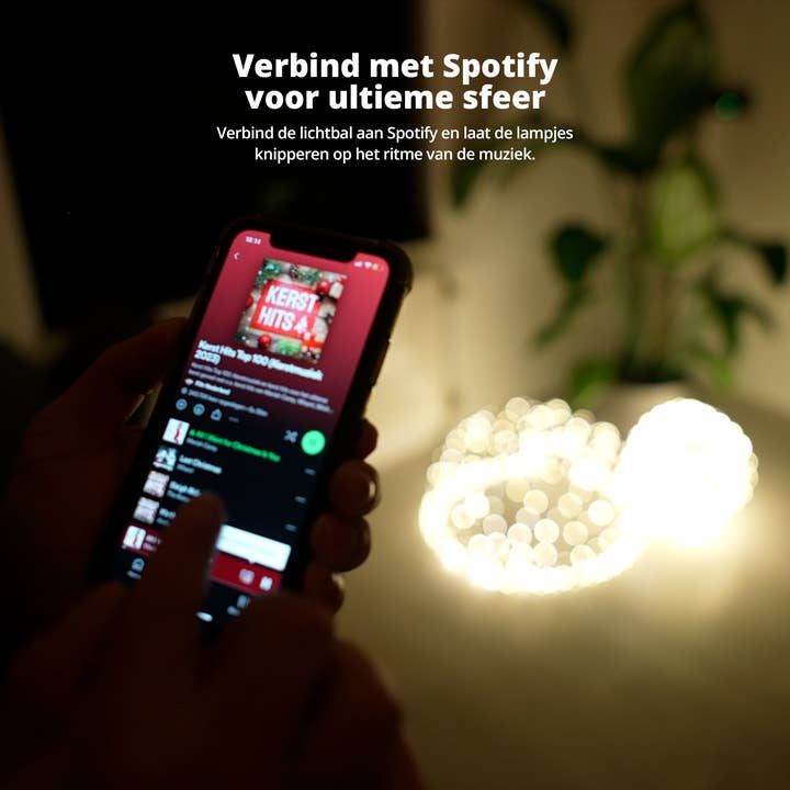 Flinq – Großhandel Kronleuchter/Hängeleuchte – FlinQ Intelligente Glühbirne - Intelligente Lampen - Ø30CM - drinnen/draußen