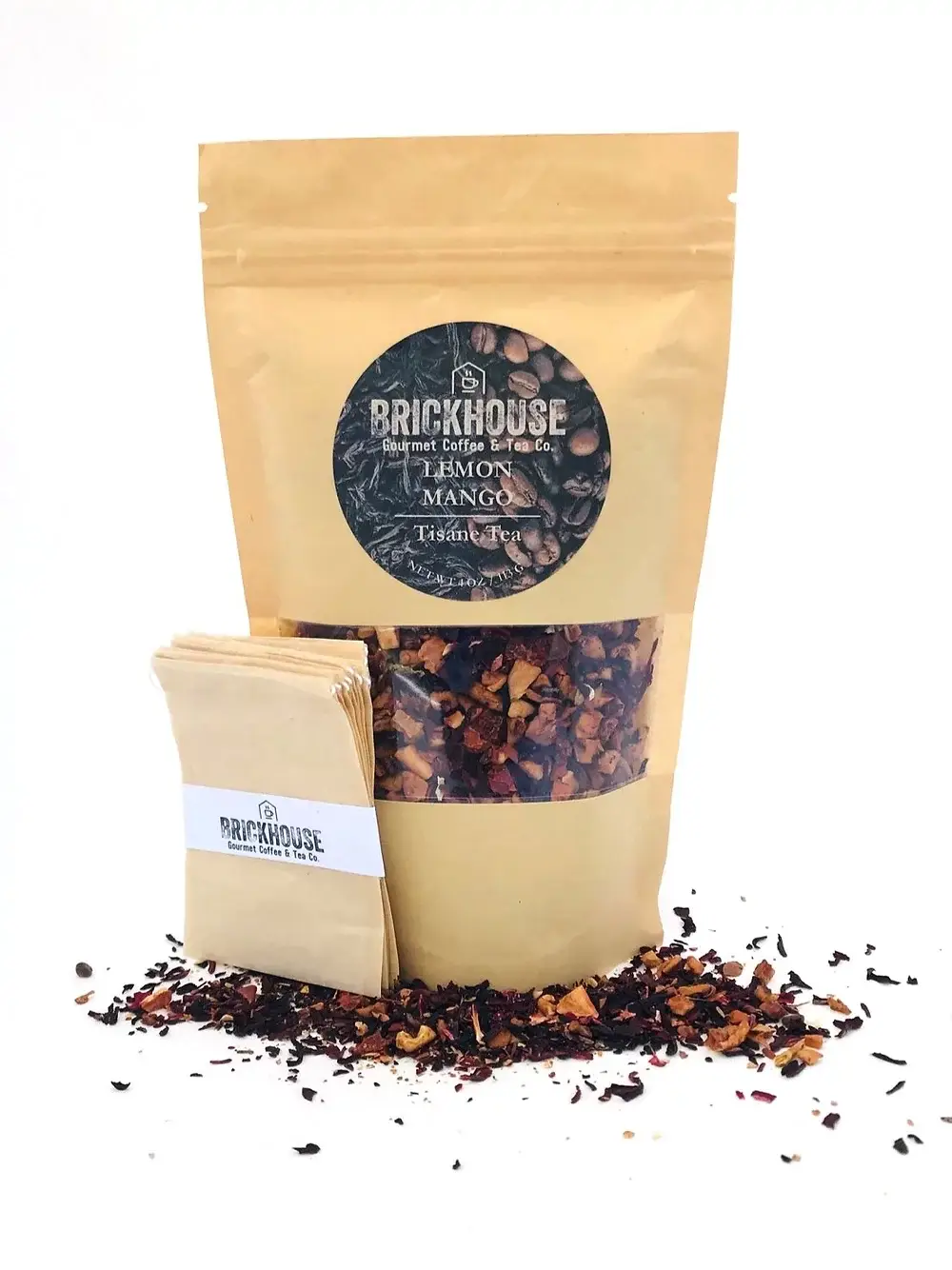 BrickHouse Gourmet Coffee & Tea Co. - Vendita all'ingrosso Tè sfusi - Tè Tisane al Limone Mango1