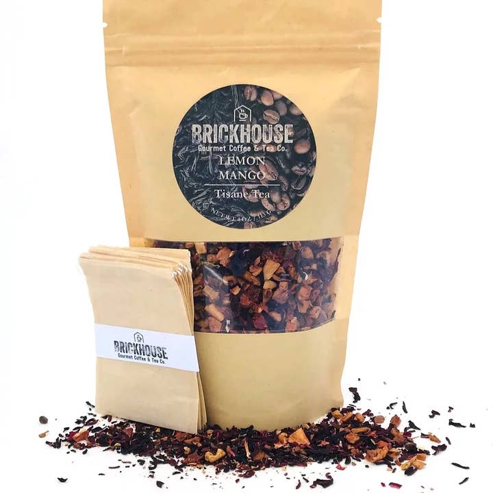 BrickHouse Gourmet Coffee & Tea Co. - Vendita all'ingrosso Tè sfusi - Tè Tisane al Limone Mango1