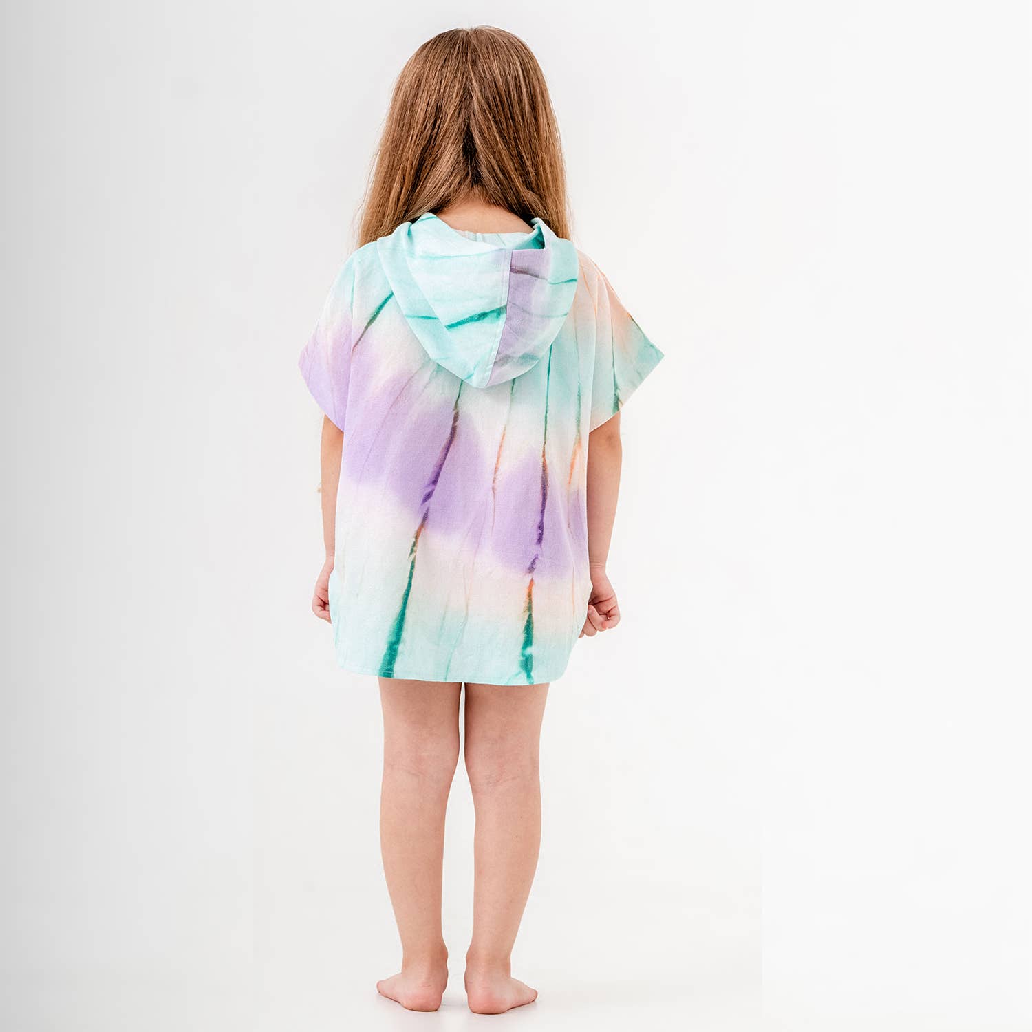 Kikoya – Toalha poncho - Crianças e bebés por atacado – Poncho com Capuz para Crianças - Toalha de Praia para Troca e Natação4