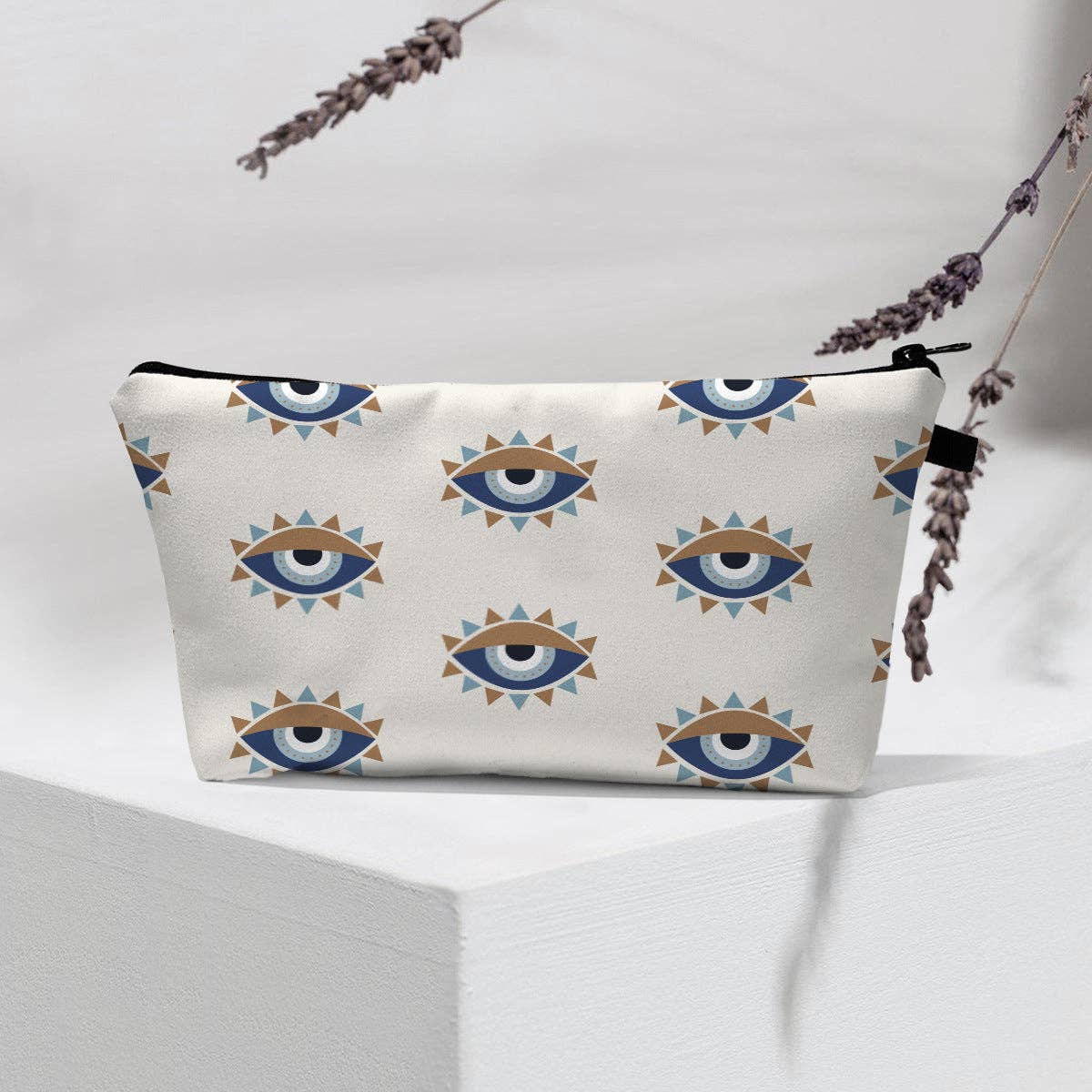 pinkblu02 - Wholesale Make-up tas/toilettas - Damesmode Boze Oog Draagbare Cosmetica Tas34