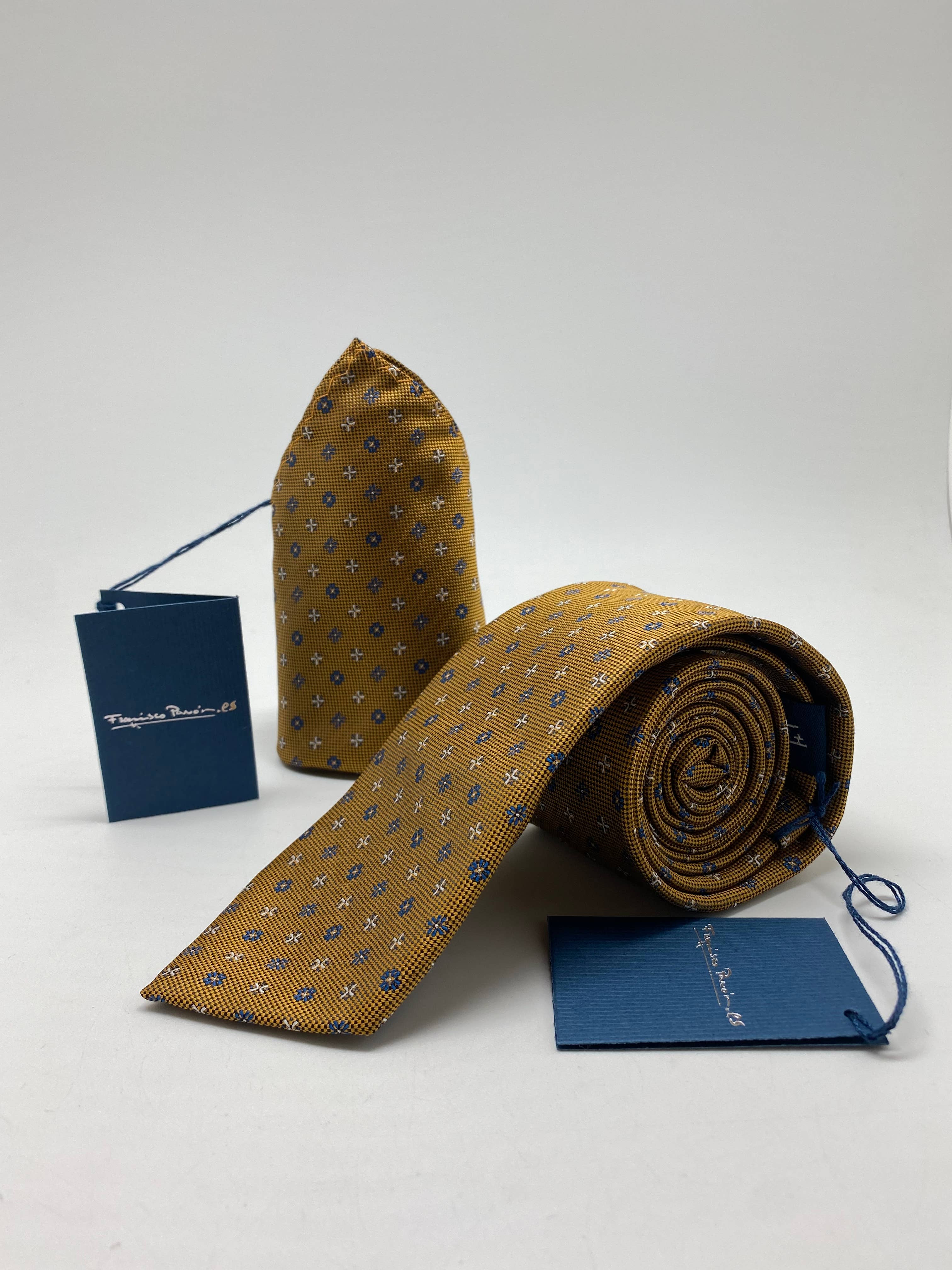 Andaluza De Corbatas SLU - Wholesale Necktie - Men's - Two Flowers Tie3