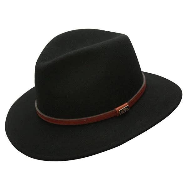 Conner Hats – Großhandel Fedora-Hut – Unisex – Jackeroo Australischer Wollhut, knautschbar
