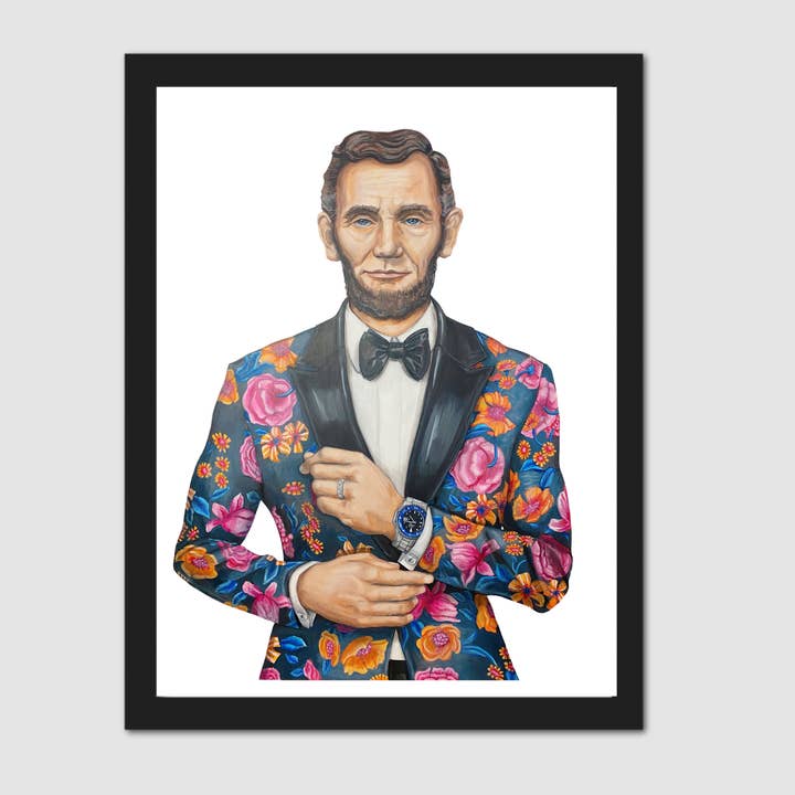 LX Artworks - Wholesale Art Print - Forever Friday Abe (Abraham Lincoln) Paper Print