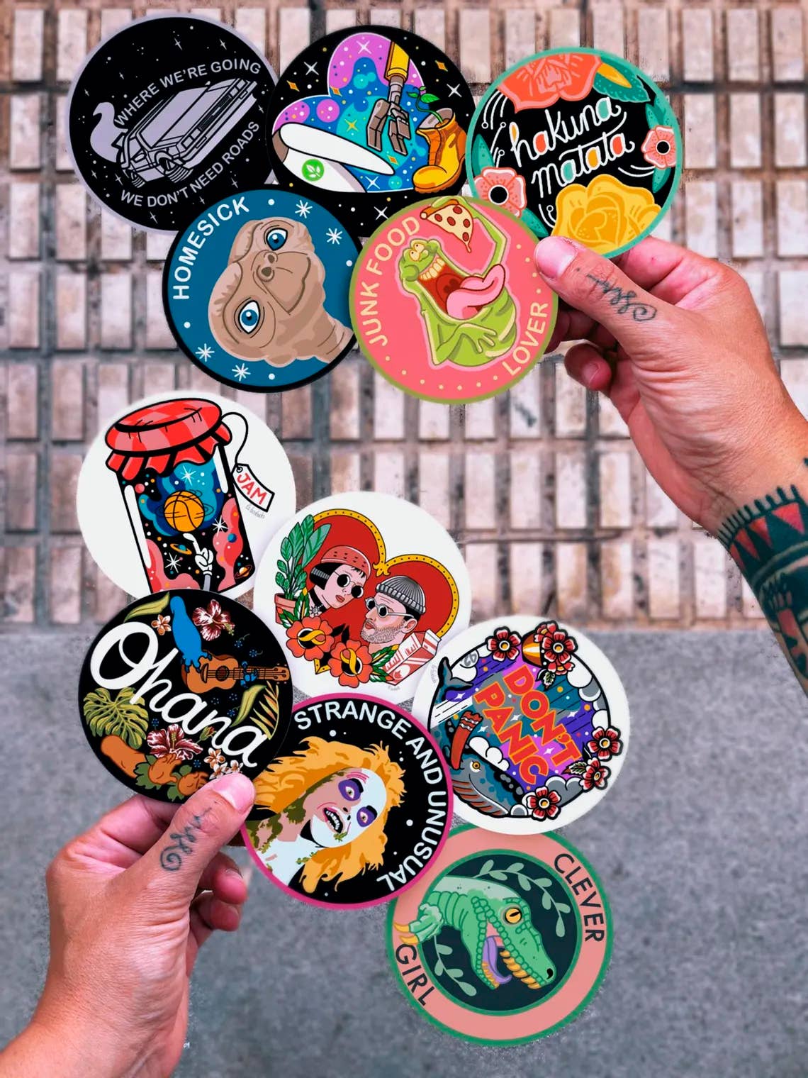 La Barbuda - No U.S. custom fees - Wholesale Sticker - Eres Muy Chu Chu Chuli Train Sticker4