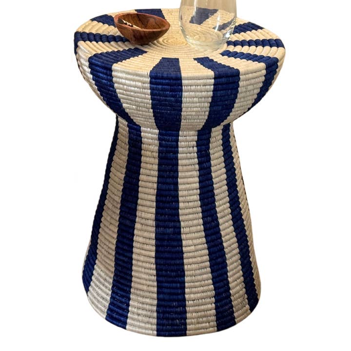 Global Crafts - Wholesale Basket - African Rwanda Woven Side Table1