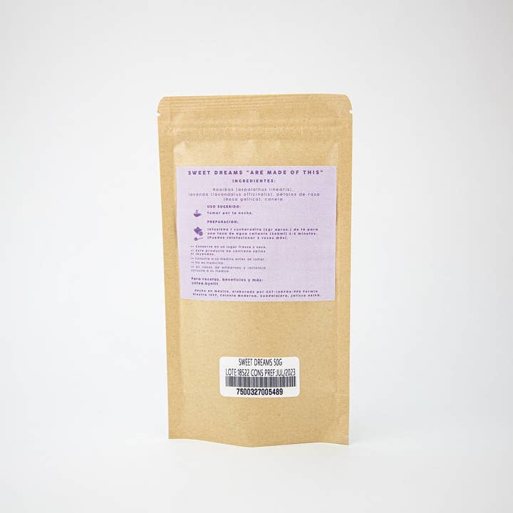 NFit USA - Fitness Market - Vendita all'ingrosso Tè sfusi - Miscela di tè Rooibos Sweet Dreams - Rilassamento e sonno1