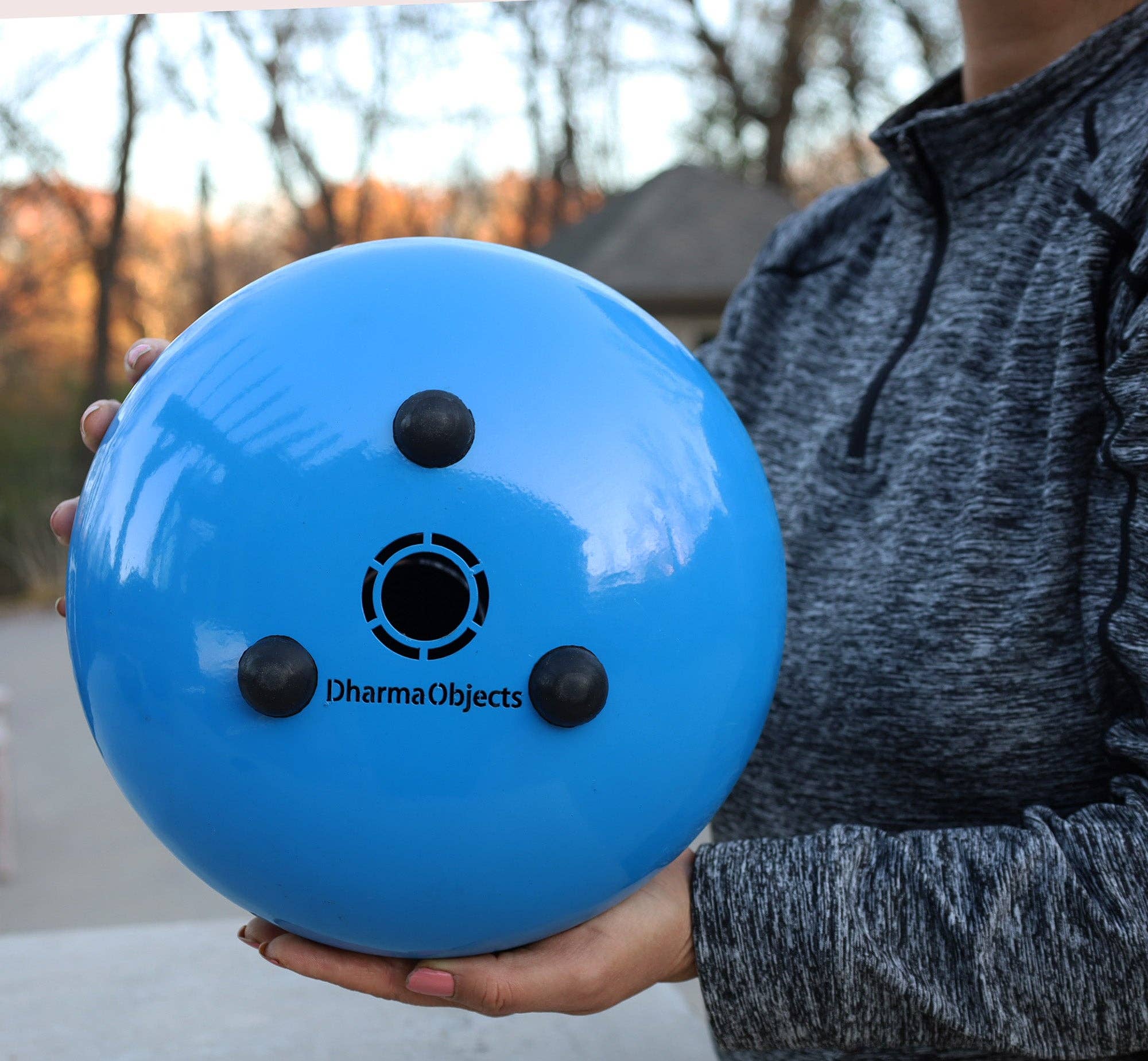 Lungta Imports - Wholesale Meditation Supplies - Chakra Steel Tongue Drum 10 Inches Tank Drum, Handpan Drum, Percussion with Padded Travel Bag and Mallets4