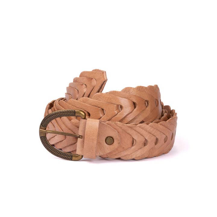 TABOO FASHION – wholesale Belt – Women's – Cobra Chain Leather Belt/Horseshoe 9