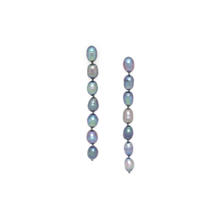 PEBBLE BEACH long stud earrings for wholesale by Nature Bijoux