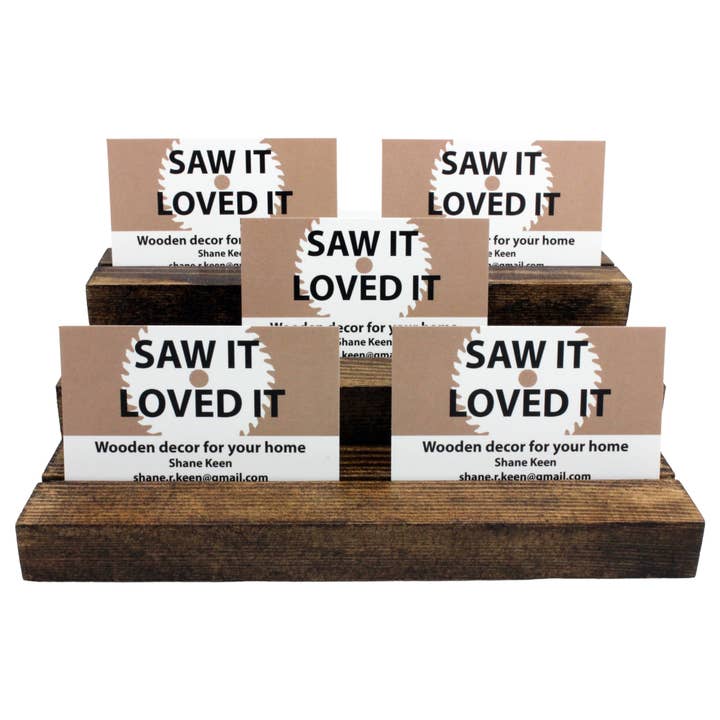Saw It Loved It - Wholesale Jewelry Stand & Display - 3 Tier Grooved Earring Card Display3