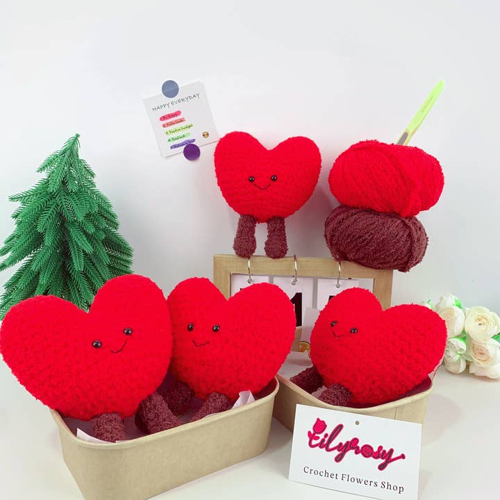 Handmade Crochet Jellycat-Inspired keychain,holiday gifts for wholesale by Lilyrosy(Duty free)
