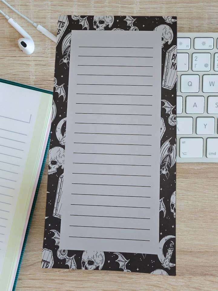 Notizblock im gotischen Stil für den Großhandel von Wild Wolf Halloween