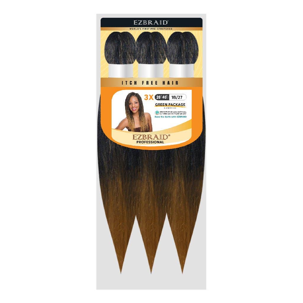 EZBRAID UK – Großhandel Extensions – EZBRAID Grünes Paket 51 cm – 3 Stück9