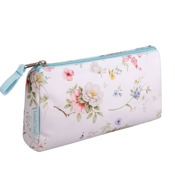 Cosmetic bag English garden 20x12x5,4 cm Isabelle Rose for wholesale by Isabelle Rose