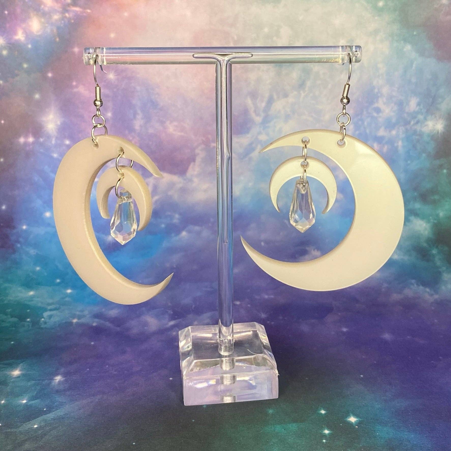 Moody Girl Accessories - Wholesale Dangle Earrings - Alpheratz Luna Dangle Earrings2