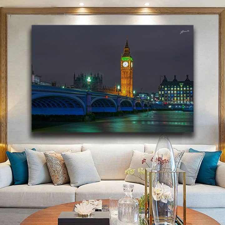 Author prints canvas/plexi Made in Italy LONDON1 for wholesale by Andrea Risi Fine Art Photography