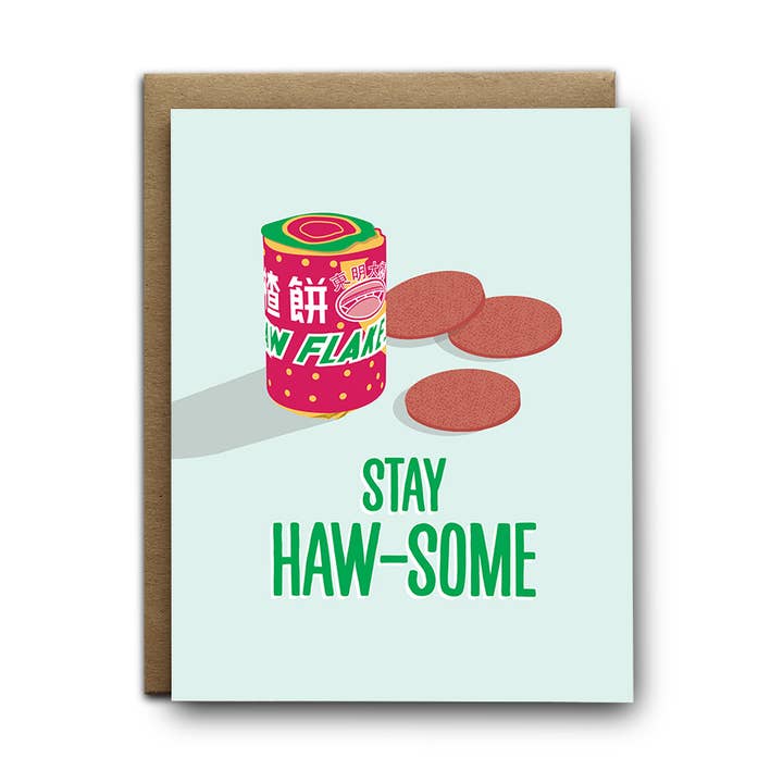 Carte de vœux « Stay Haw-some Thank You » pour la vente par I'll Know It When I See It