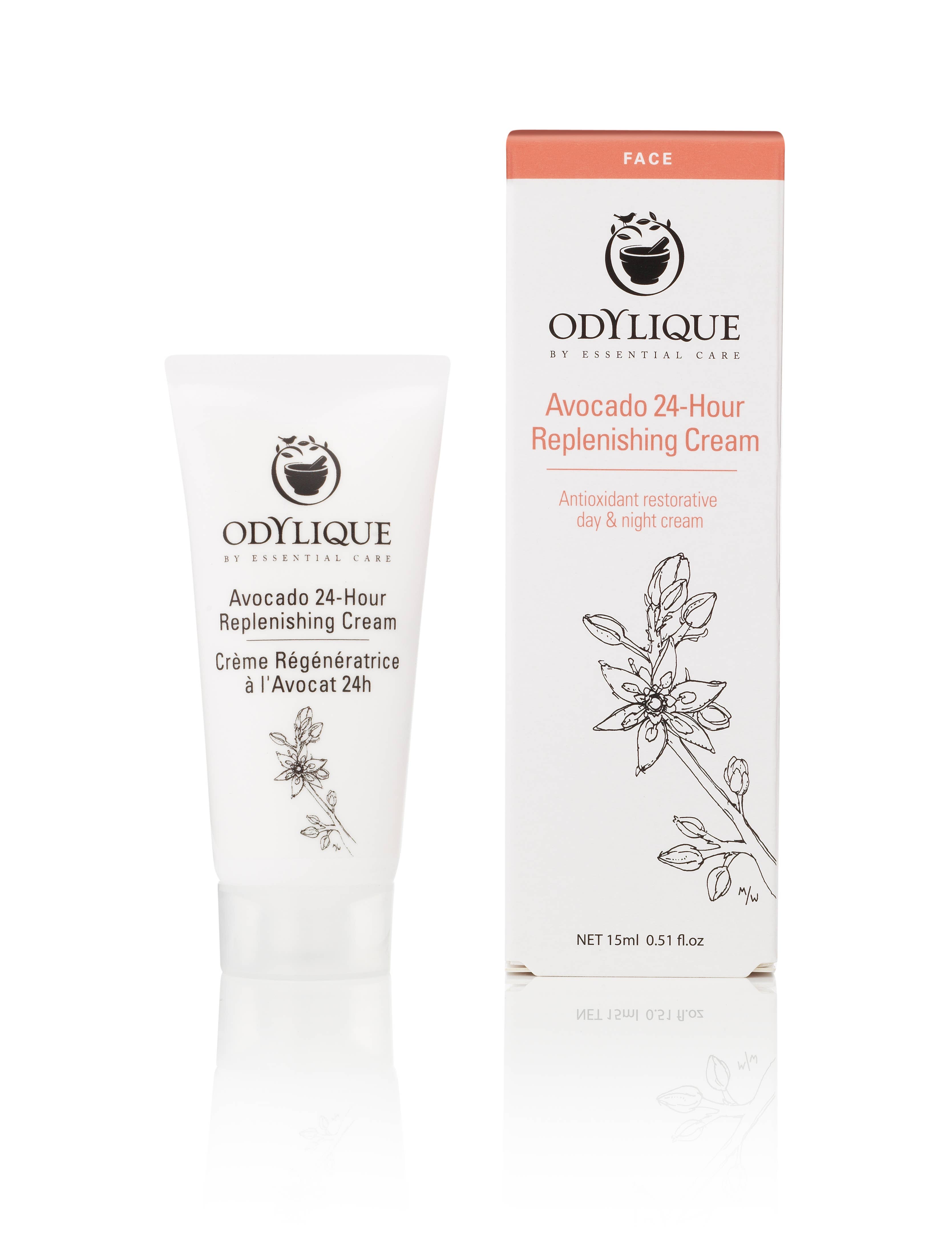 Odylique - Vente Crème hydratante pour le visage - Crème régénérante 24H à l'avocat2