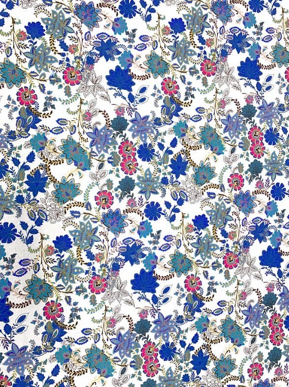 Ermani Group Inc - Sustainable High-End Fabrics - Wholesale Fabric - High-quality Fine Cotton Crepe Fabric Made in Italy.  1