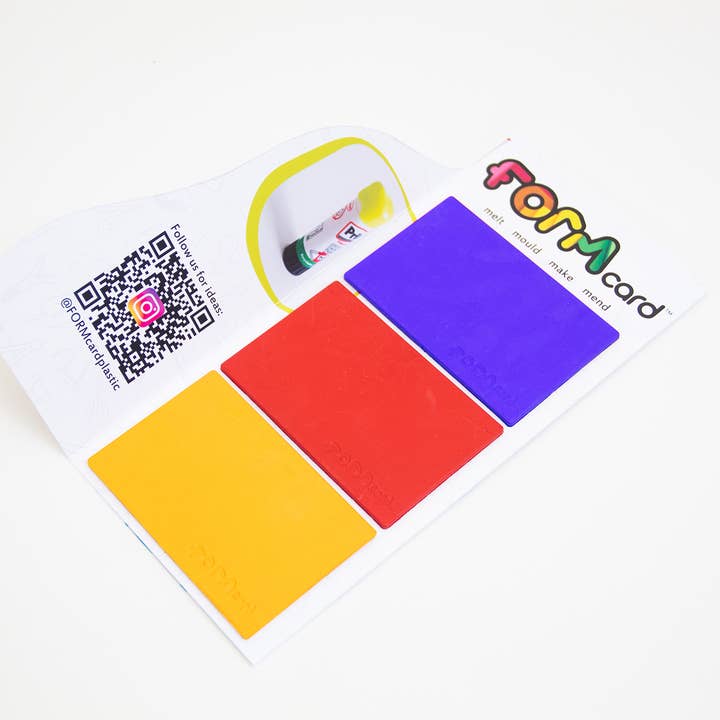 COLOUR MIXER meltable mouldable FORMcard for wholesale by FORMcard
