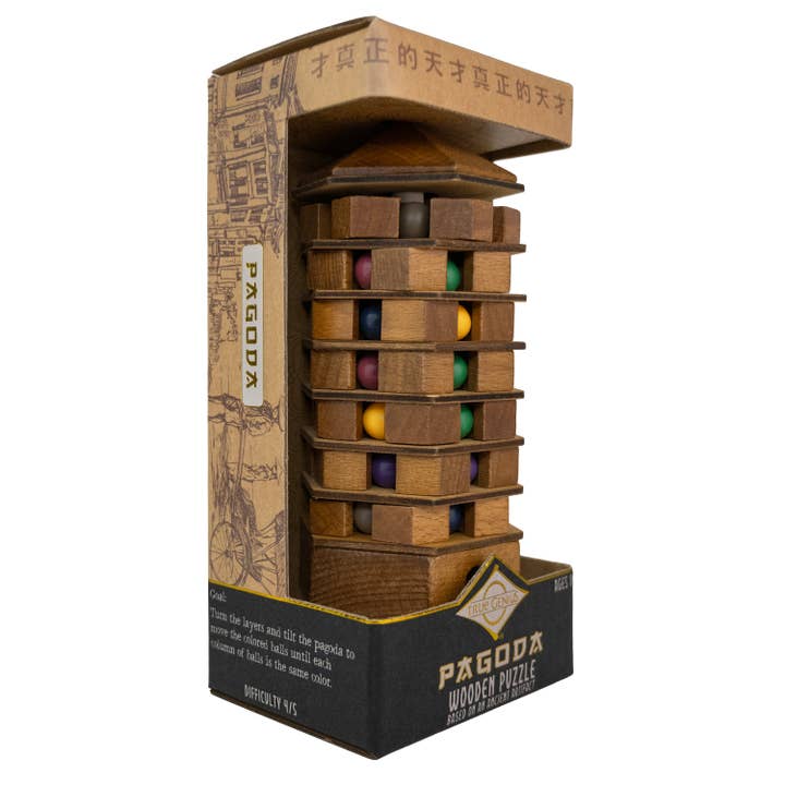 Project Genius - Wholesale Puzzle - Adult - True Genius Chinese Pagoda Puzzle
