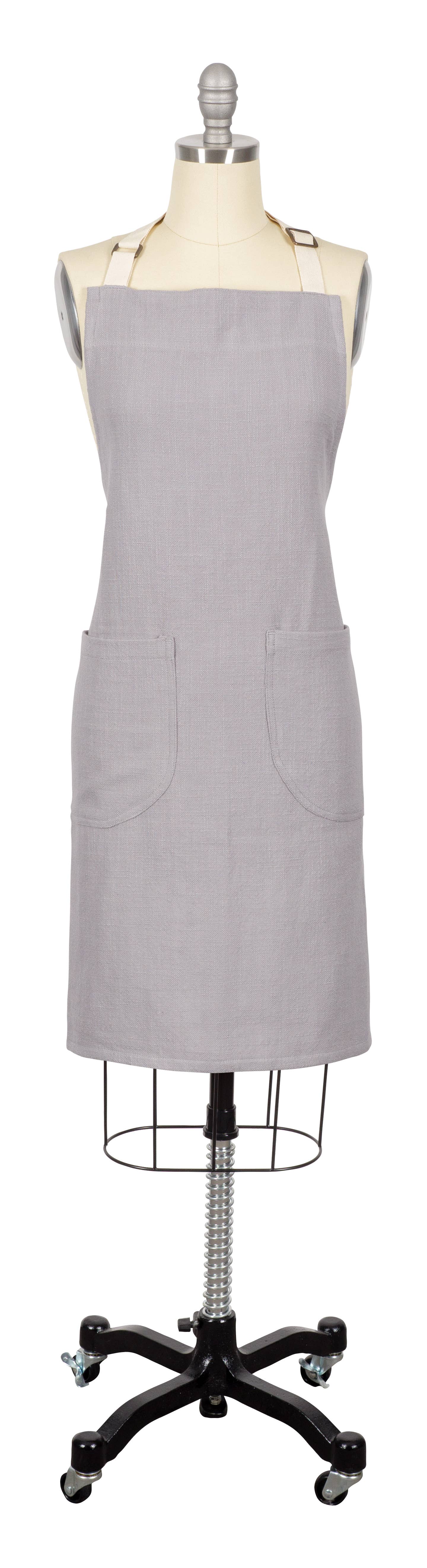 KAF Home - Vente Tabliers - Tablier de cuisine Monaco en coton fil slub pré-lavé KAF Home0