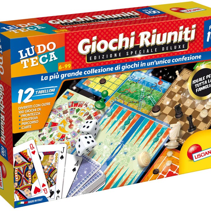 Liscianigiochi IT - Wholesale Board Game - Ludoteca Giochi Riunite More Than 100