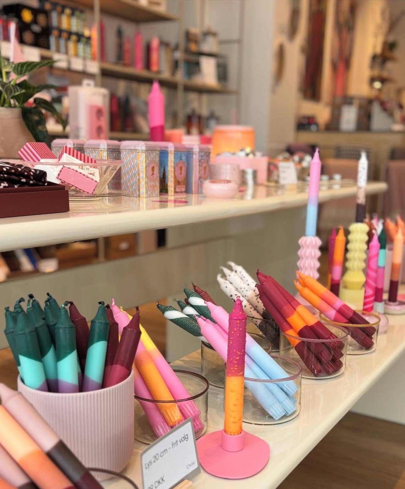 Nordtrice - Wholesale Tapered Candle/Candlestick - Taper candles- CONFETTI Mix1