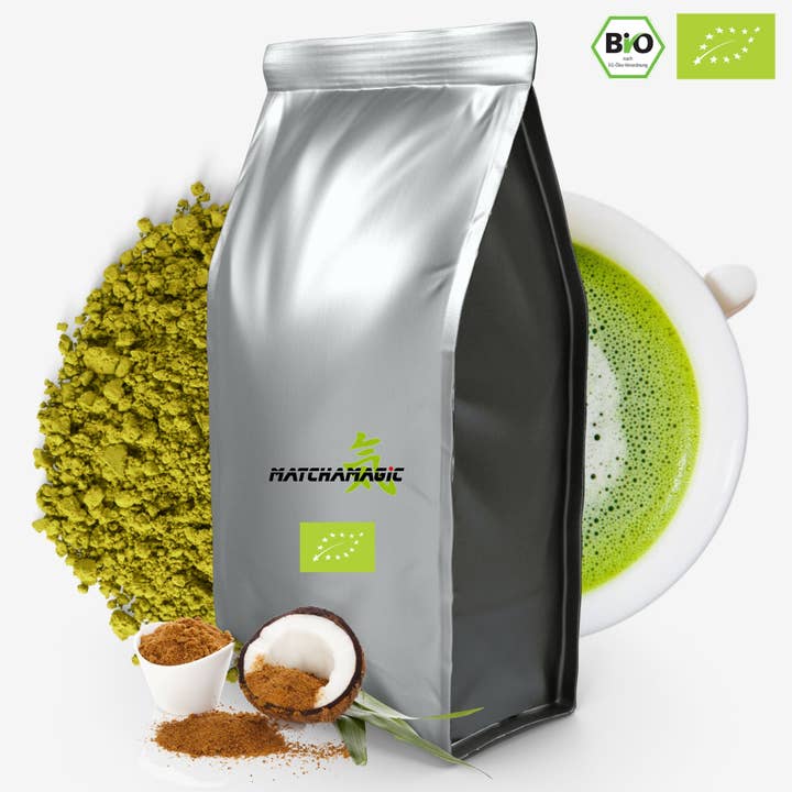 Biologische Matcha Latte Mix - Bulkverpakking (1 kg) voor wholesale door Matcha Magic