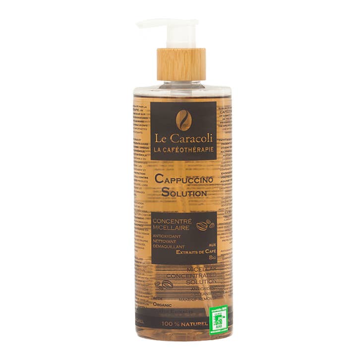 Cappuccino Cleansing Solution 400 ml for wholesale by Le Caracoli