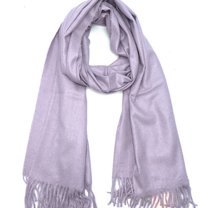 LINETA - Wholesale Scarf - Women's - SKY-88 Very Thick Plain Scarf12