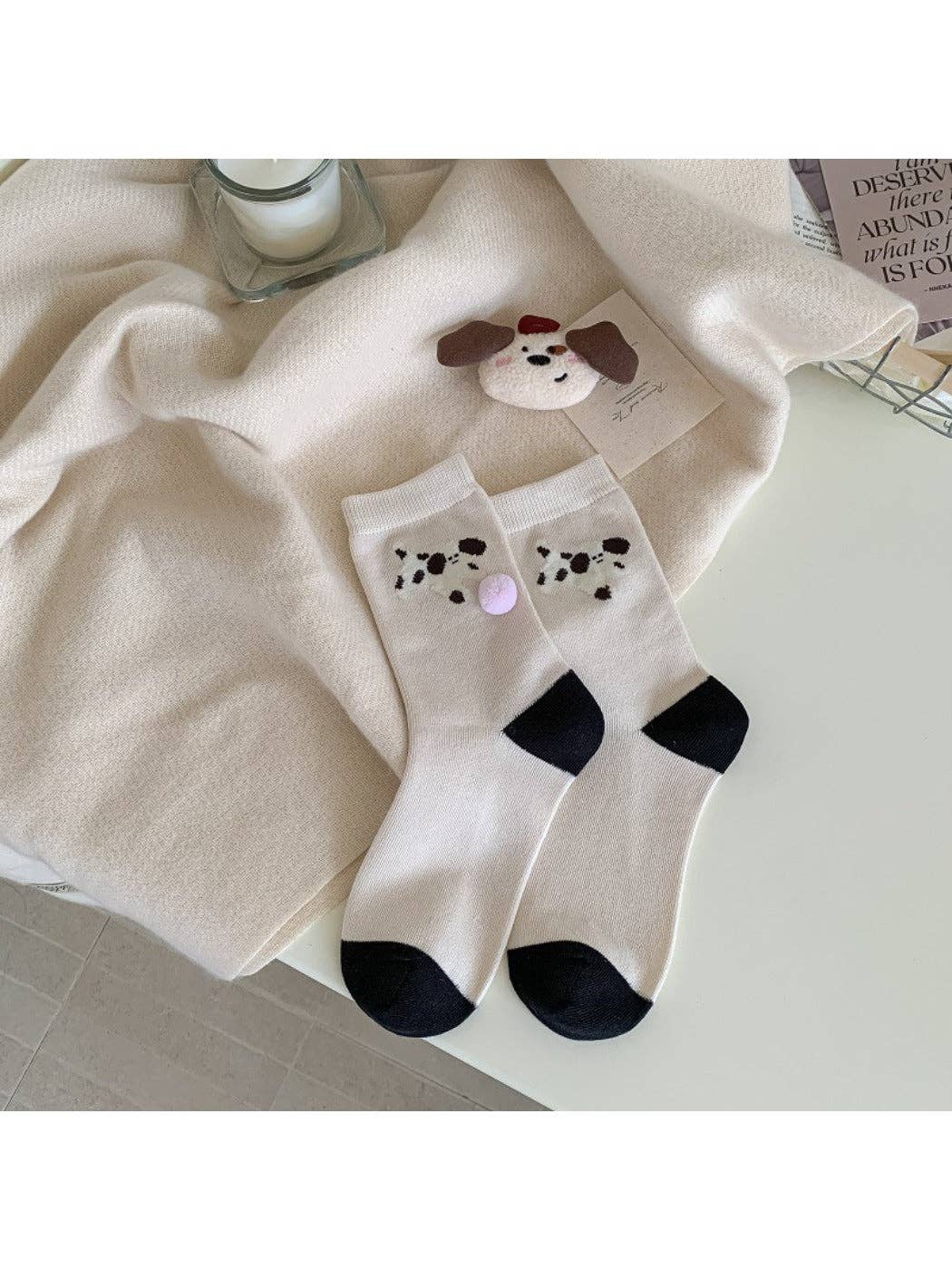 Funkyrel® Atzbranding Limited - Vendita all'ingrosso Calzini - Donna - Rufia - Calzini Invernali da Donna con Motivo di Animali Cartoon2