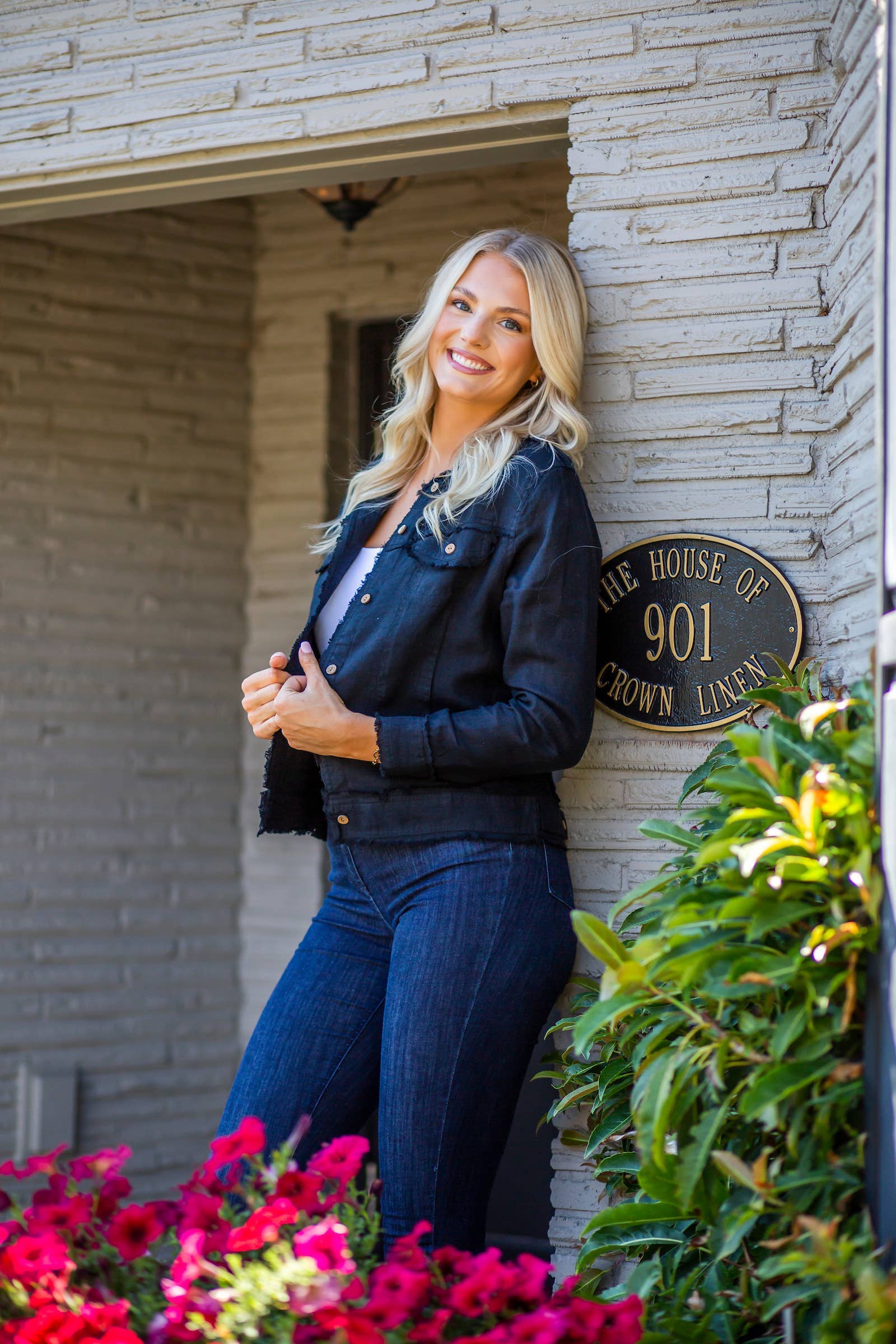 Arte Italica & Crown Linen Designs – wholesale Jacket – Women's – Jessie Linen Jacket - New Color2