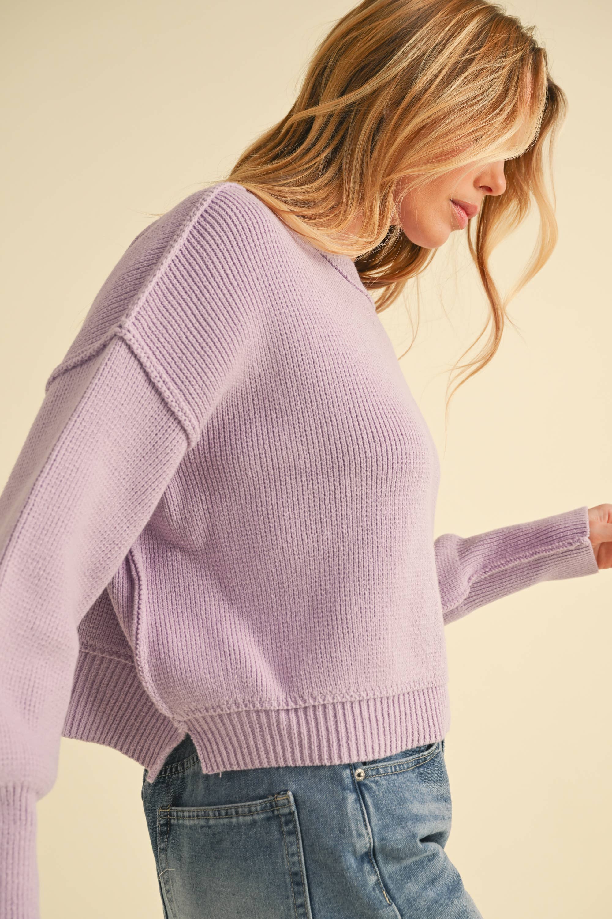 AEMI + CO - Wholesale Knit Sweater - Women's - 3115CK Regina Sweater 240