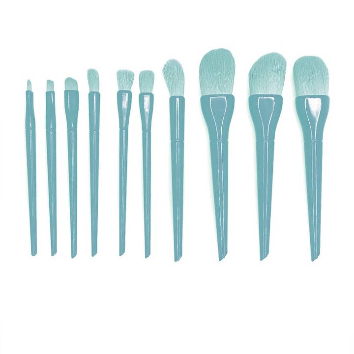 PINEAPPLE Beauty - Wholesale Makeup Brush Set - Makeup She KBR-8469 10pc Brush Set - 12set1