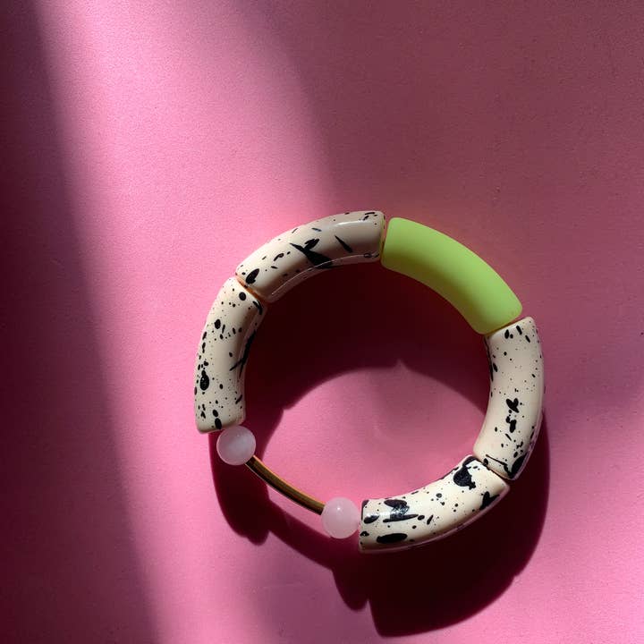 Armschmuck *Golden Terrazzo Neon* für den Großhandel von Ute Arnold / Hej.Ibiza
