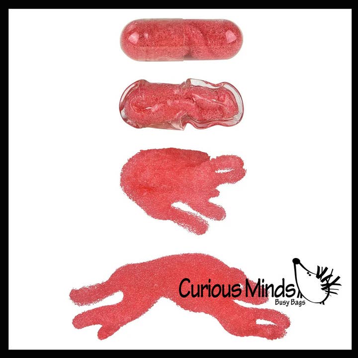 Curious Minds Toys – wholesale Bath toy – Baby – 1 Safari Sponge Capsules - Place in Water Animals5