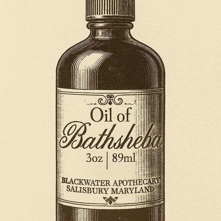Blackwater Apothecary - Wholesale Fragrance oil - Oil of Bathsheba - 3oz Glass Dropper Bottle - House Blend1