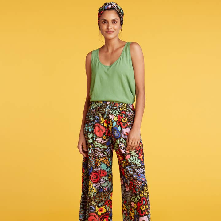 Cropped Wide Leg Pants - Montage for wholesale by JAMS World