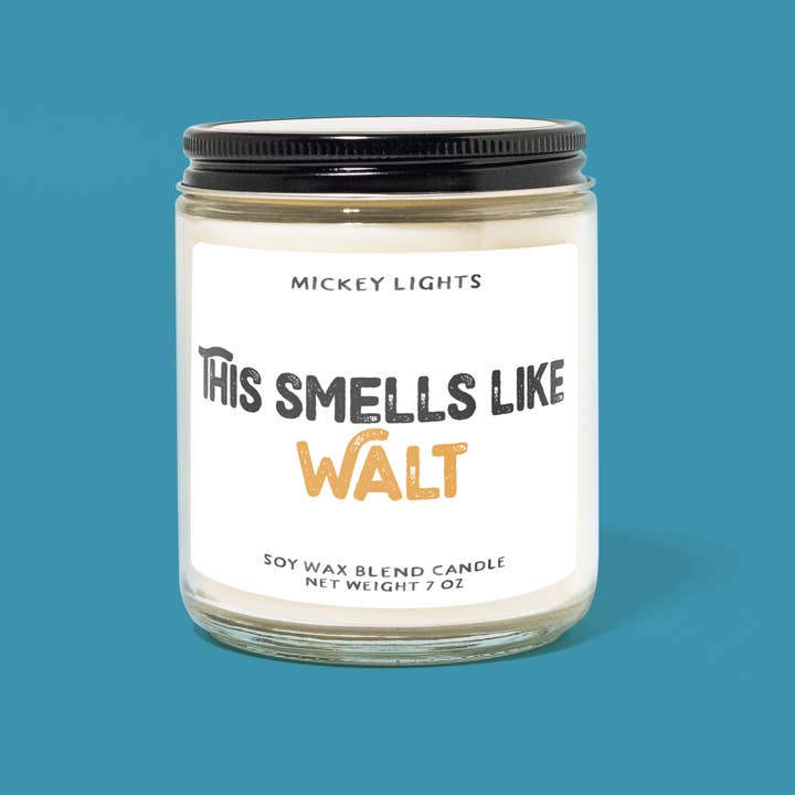Walt | Candela in Miscela di Soia da 7 oz per la vendita all'ingrosso da parte di Mickey Lights