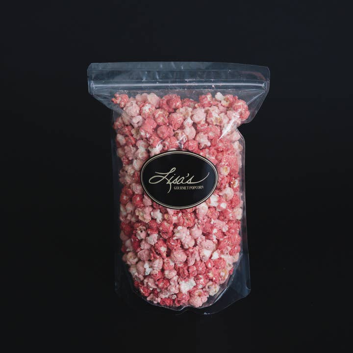 Lisa's Gourmet Popcorn - Wholesale Popcorn - Raspberry Dream Popcorn2