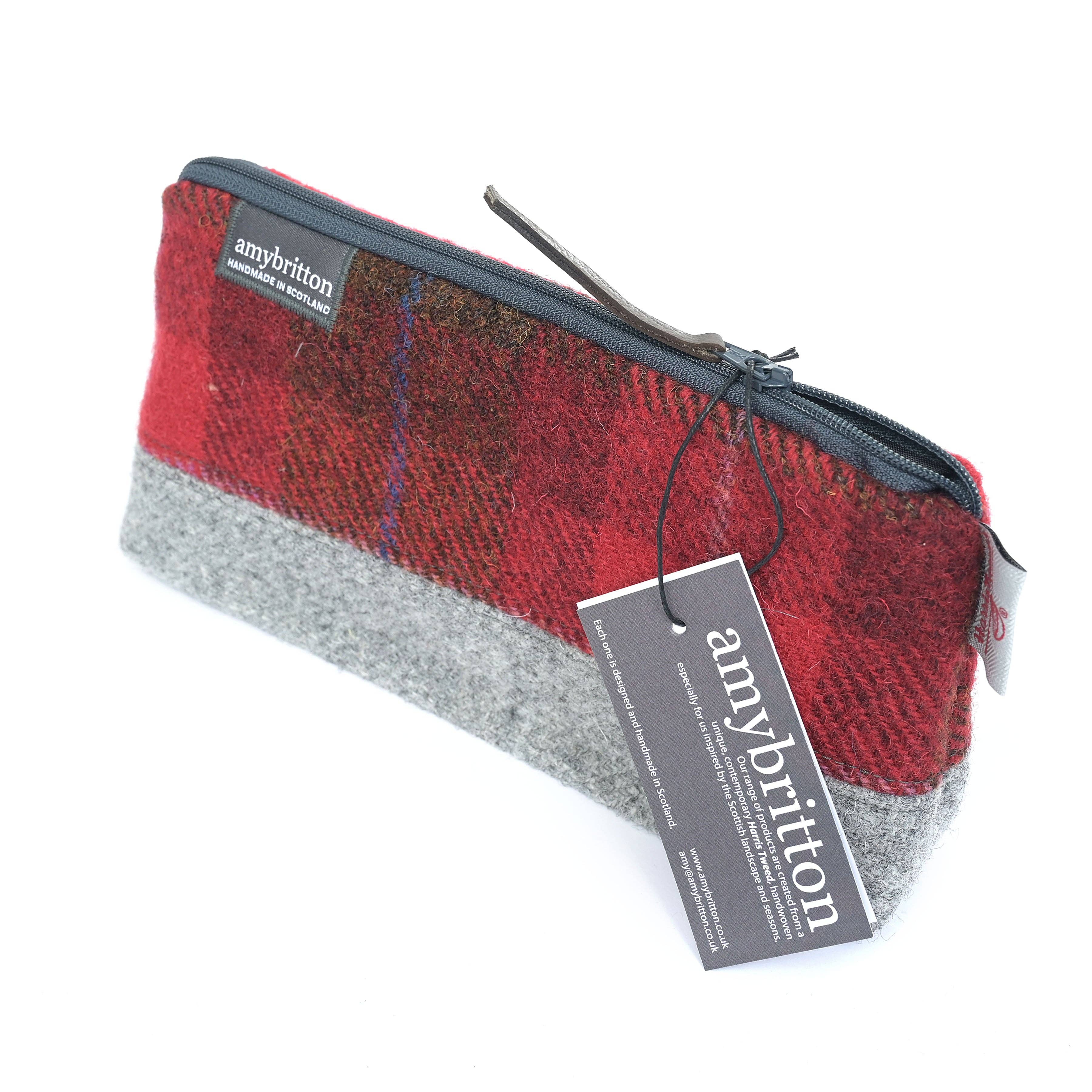 Amy Britton Harris Tweed Products - Wholesale Makeup/Cosmetic Bag - Highland Range Harris Tweed® Wash Bag17