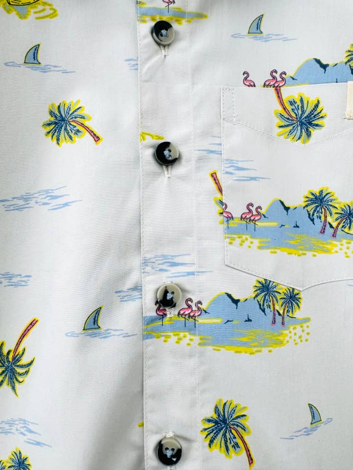 JJ BEBE LAND - Wholesale Button Down Shirt - Kids - Boys shirt_Printed Button down shirt