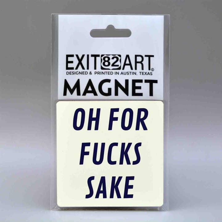 Men för fan - 3" fyrkantig kylskåpsmagnet för wholesale av EXIT82ART