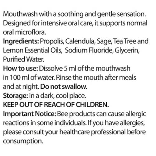 1newtime LLC - Vendita all'ingrosso Collutori - Collutorio alla Propoli, Soluzione Antibatterica per la Salute delle Gengive e l'Alito Cattivo, Cura Orale Naturale Quotidiana2