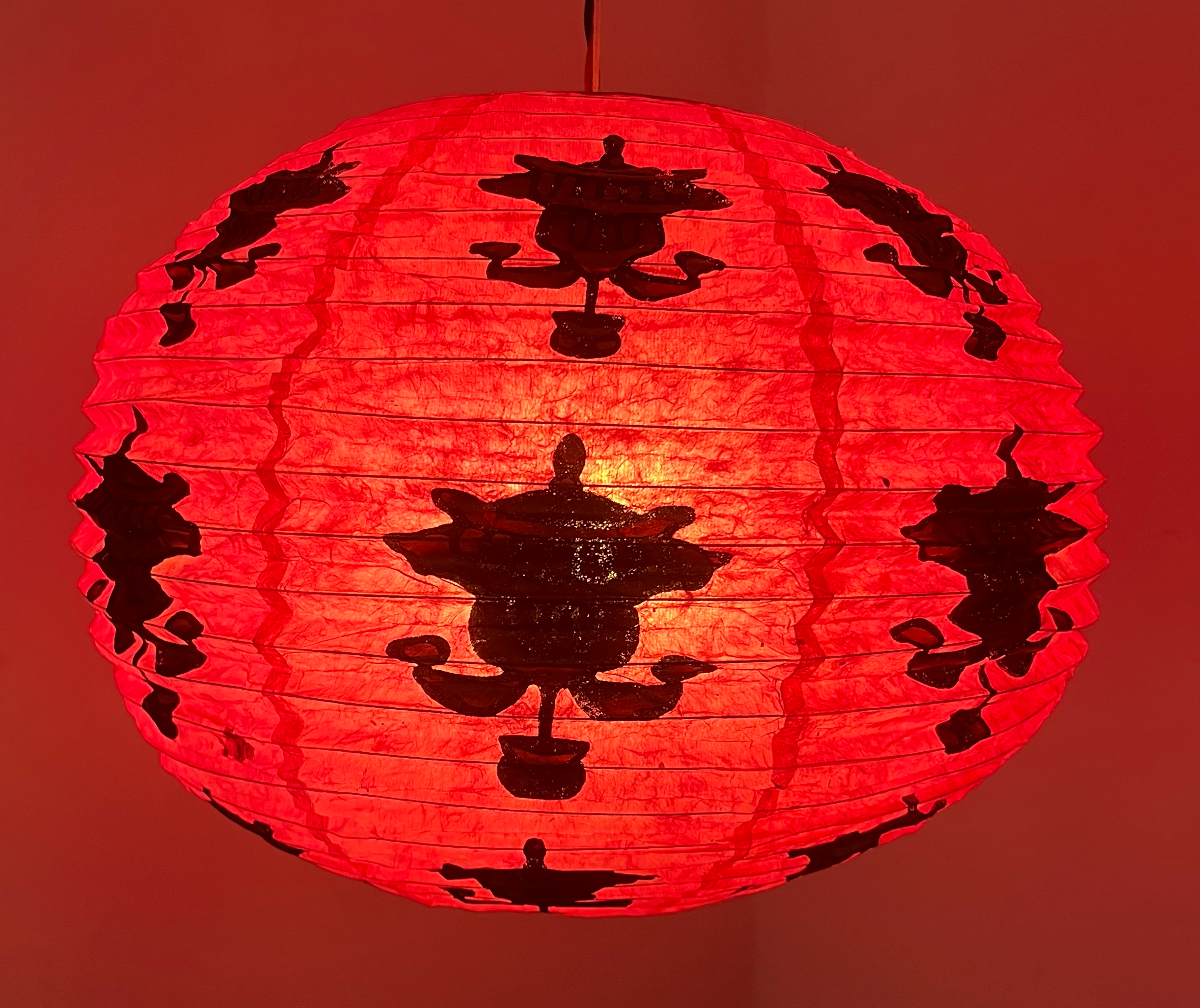 Local Women’s Handicrafts - Wholesale Paper Lantern/Lamp - Lokta Paper Lantern2